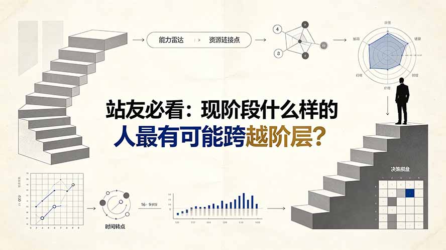 付费文章：站友必看：现阶段什么样的人最有可能跨越阶层?-WE智谷