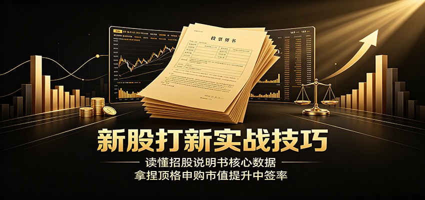 新股打新实战技巧:读懂招股说明书核心数据,拿捏顶格申购市值提升中签率-WE智谷