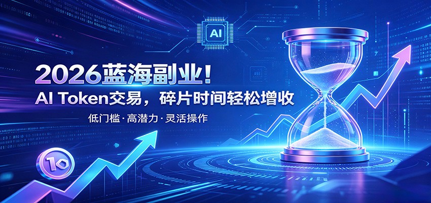 AI Token算力赛道！普通人可入局的数字副业，零门槛快速起步-WE智谷